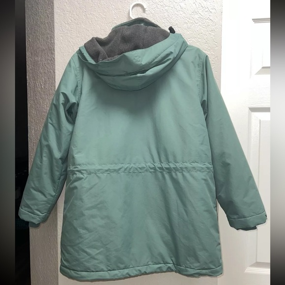 Land’s End Women's Teal AirCore200 Winter Multi-Pocket Jacket Size XS - Picture 2 of 5
